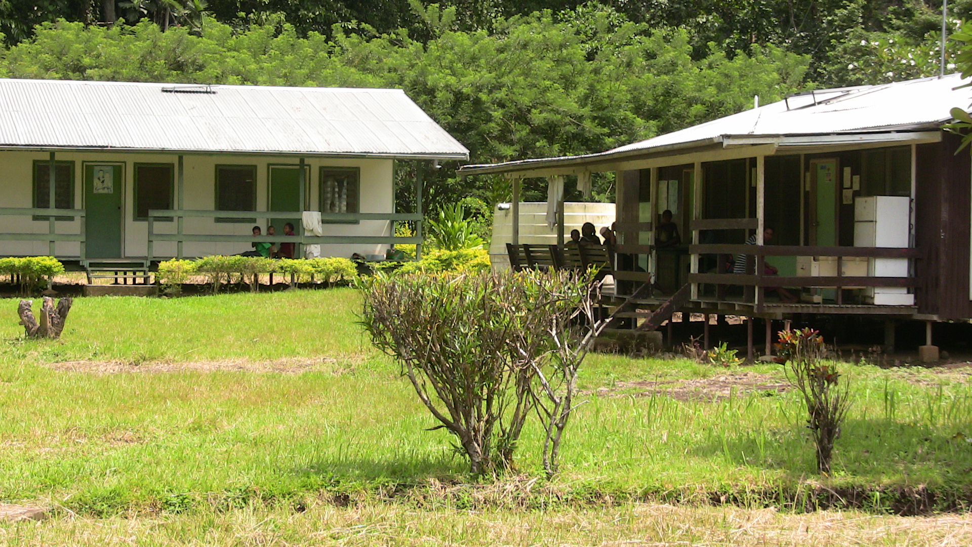 A rural health centre in Papua New Guinea.